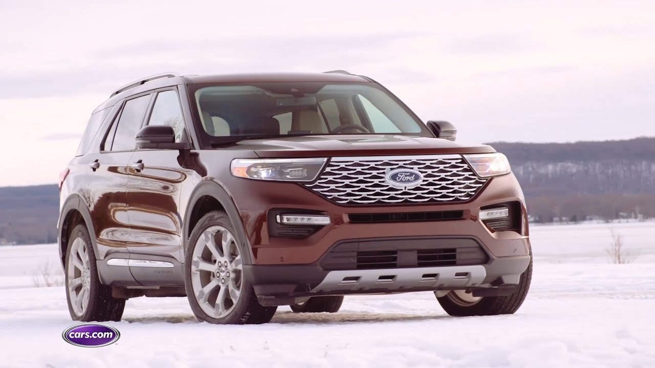 The 2020 Ford Explorer Has a Giant Vertical Touchscreen