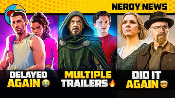 Avengers Doomsday Trailer, GTA VI Delayed Again, Spider-Man Noir & Brand New Day | Nerdy News 389
