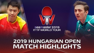 Liam Pitchford vs Yu Ziyang | 2019 ITTF World Tour Hungarian Open Highlights (R32)