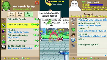 Ngọc Rồng Online - Hướng dẫn anh em cách săn tdst, và mình cũng nhận làm all nv sv 1-3 anh em nhé !