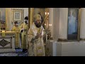 Прямая трансляция | Божественная Литургия. Митрополит Иларион | 05.07.2020