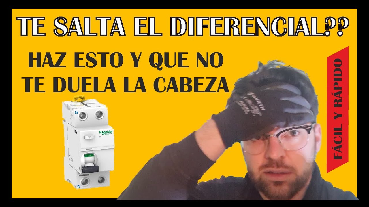 ✅ QUE HACER SI NO SUBE EL DIFERENCIAL de la luz 👉 HAZ ESTO! 👌 SALTA Y NO PUEDO SUBIRLO 2021