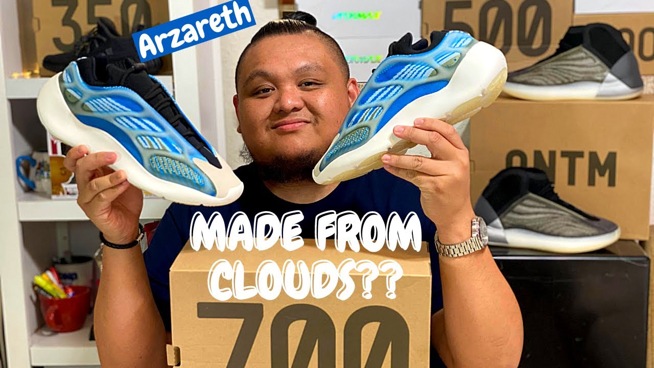 Adidas YEEZY 700 V3 ARZARETH Sneaker Light Review & On Feet! 2020! Another Hyped Cop!