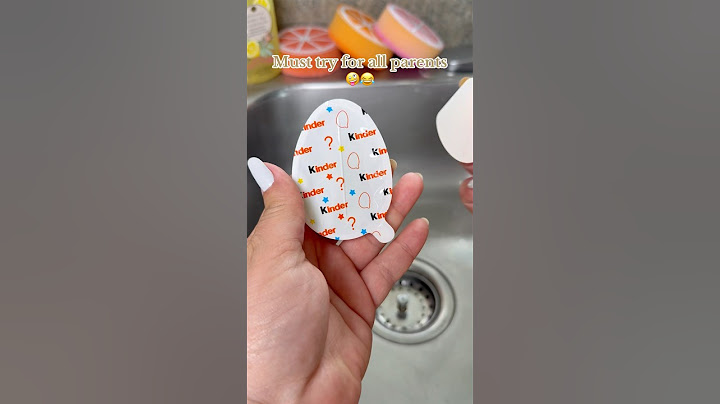 Each parents has to try this kinder joy mom hack.#momhack #momtip #kinderjoy #toddlers #firsttimemom