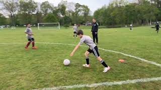 Passing Techniques for the beginning of your soccer training session