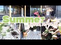 SUMMER PORCH CLEAN AND DECORATE | STARTING OUR LANDSCAPING PROJECT | OUTDOOR CLEANING MOTIVATION