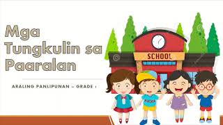 Mga Tungkulin sa Paaralan Mga Tungkulin sa Paaralan