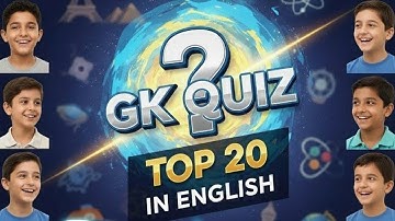 20 Mind-Blowing GK Quiz Questions | Test Your Brain Power in 2025