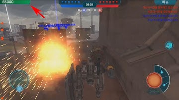 Gareth shield and fast rush tip play - War Robots