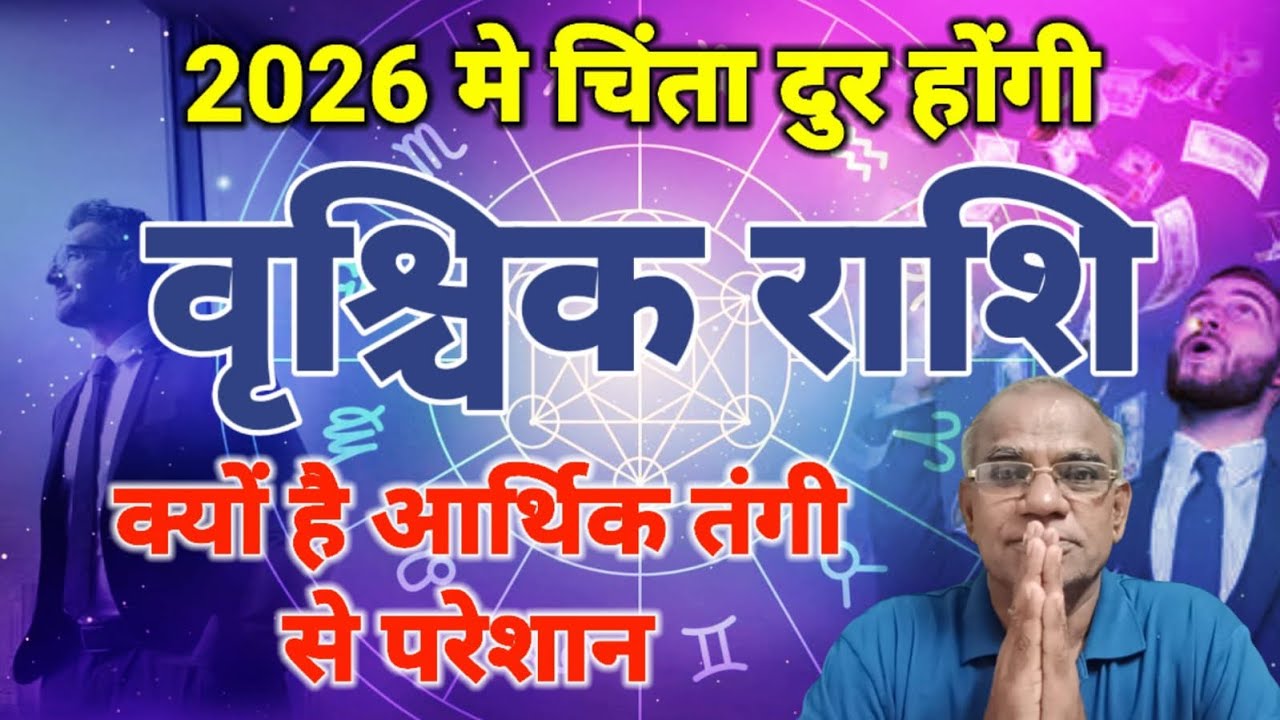 वृश्चिक राशि क्यों है आर्थिक तंगी से परेशान | vrishchik rashi