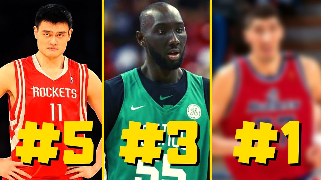Conheça os jogadores mais altos da história da NBA