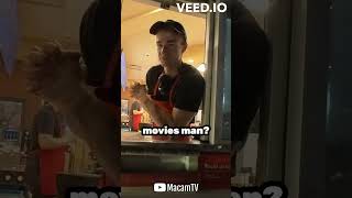 Giving $100 Cinema Gift Card to Drive Thru Workers Part 1