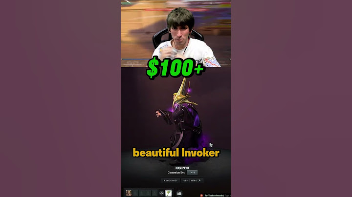 Dendi shows his most expensive Dota items
