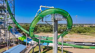 Texas' First Looping Water Slide at Castaway Cove | Pirate's Plunge