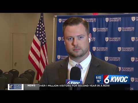 Iowa Gubernatorial candidates, Rob Sand and Zach Lahn will face off in a debate at 7 p.m. Tuesday...