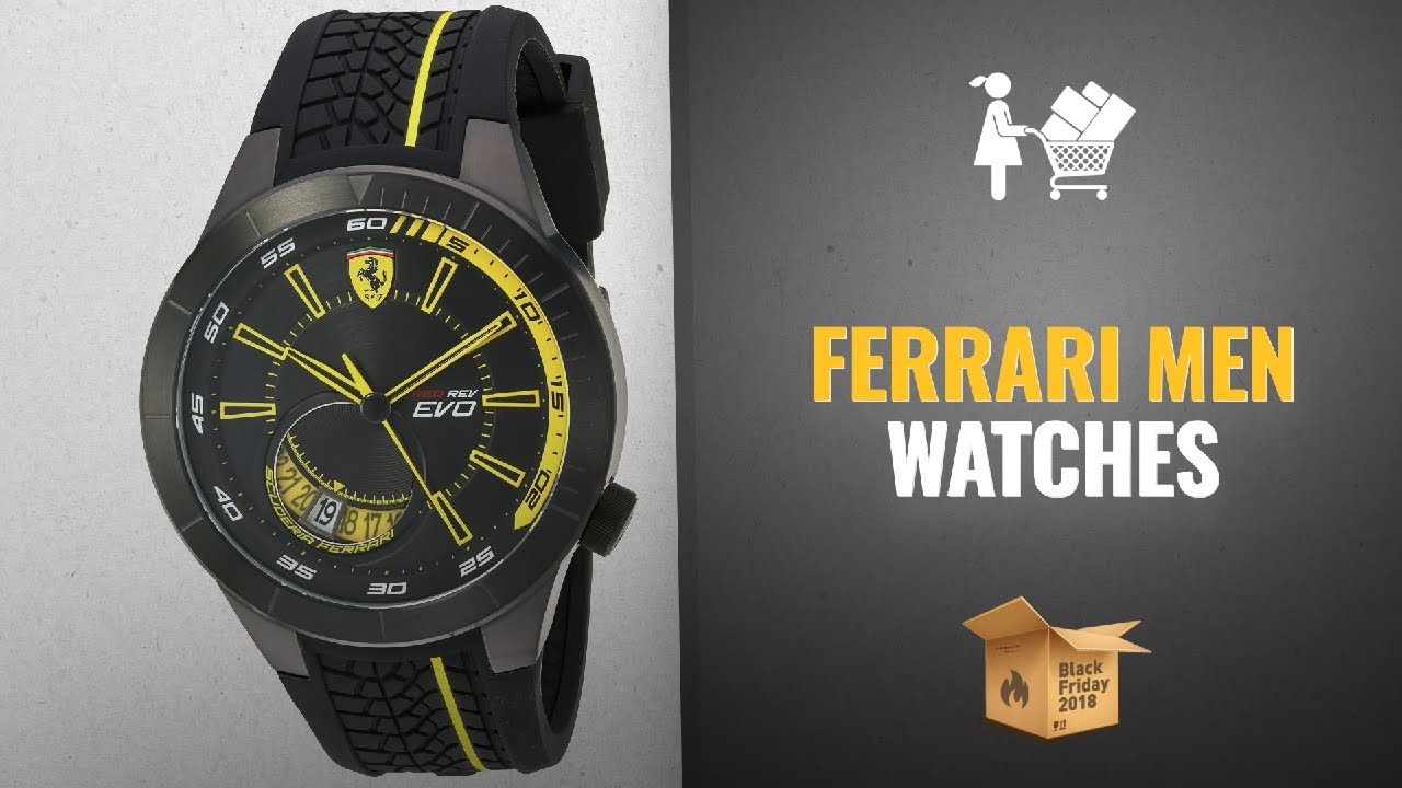 Save Big On Ferrari Men Watches Black Friday / Cyber Monday 2018
