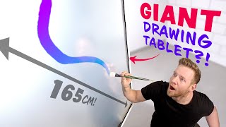 I got the World's BIGGEST Drawing Tablet!