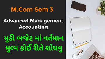 Advanced management Accounting  M.Com sem 3