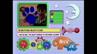 Nick Jr. Up Next/Monkey/Blue's Clues Bumper #1 (March 17, 1997)