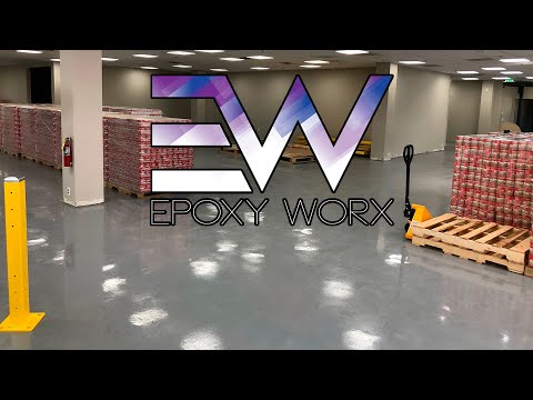 13,000 SQ Foot Commercial Space - Epoxy Floor Install
