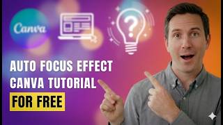 Auto Focus Effect Canva Tutorial | Highlight Your Subject Easily screenshot 1