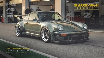 02 | RWB Porsche 930 | Tamiya | 1/24 | Scale Model Building | ASMR |