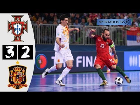 Download HD| PORTUGAL 3-2 SPAIN - ALL GOALS & HIGHLIGHTS- FINAL EURO FUTSAL 2018 - Sportalios TV