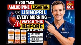 "If You Take Amlodipine, Losartan, or Lisinopril Every Morning — Watch This Before Your Next Dose"