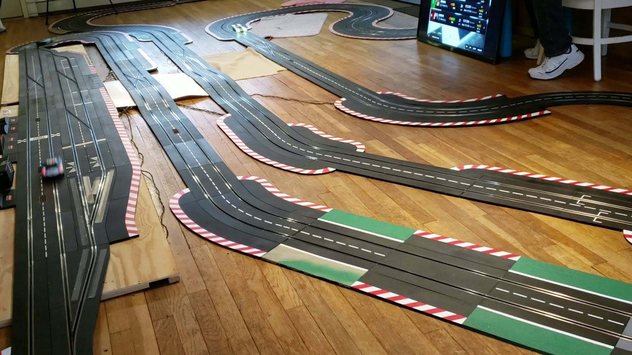 Carrera slot car race YouTube