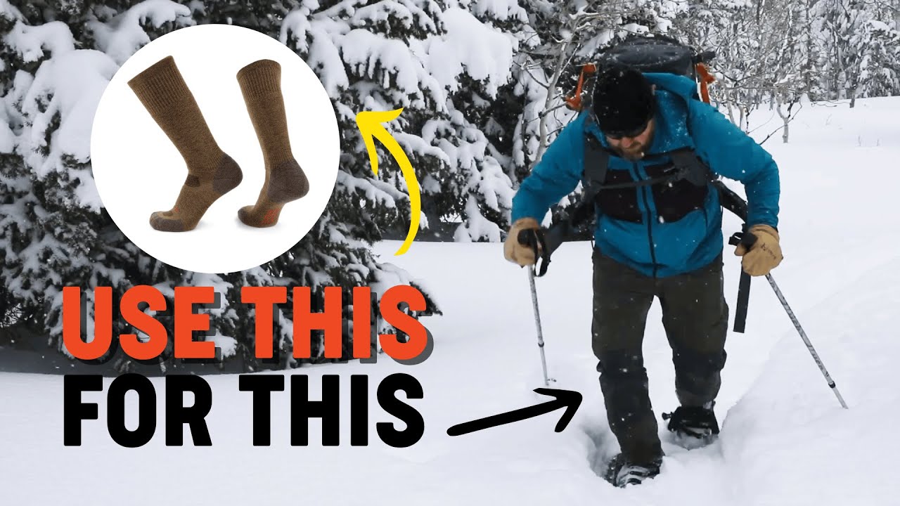 GRIP6 socks are a must for winter activities