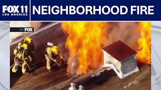 Dozen displaced after Koreatown fire | FOX 11 LA