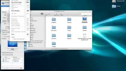 OS X  — Changing Your Icons