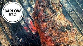 BBQ Tri-Tip Roast Grilled Santa Fe Style Over a Campfire | Campfire Cooking Recipe | Barlow BBQ
