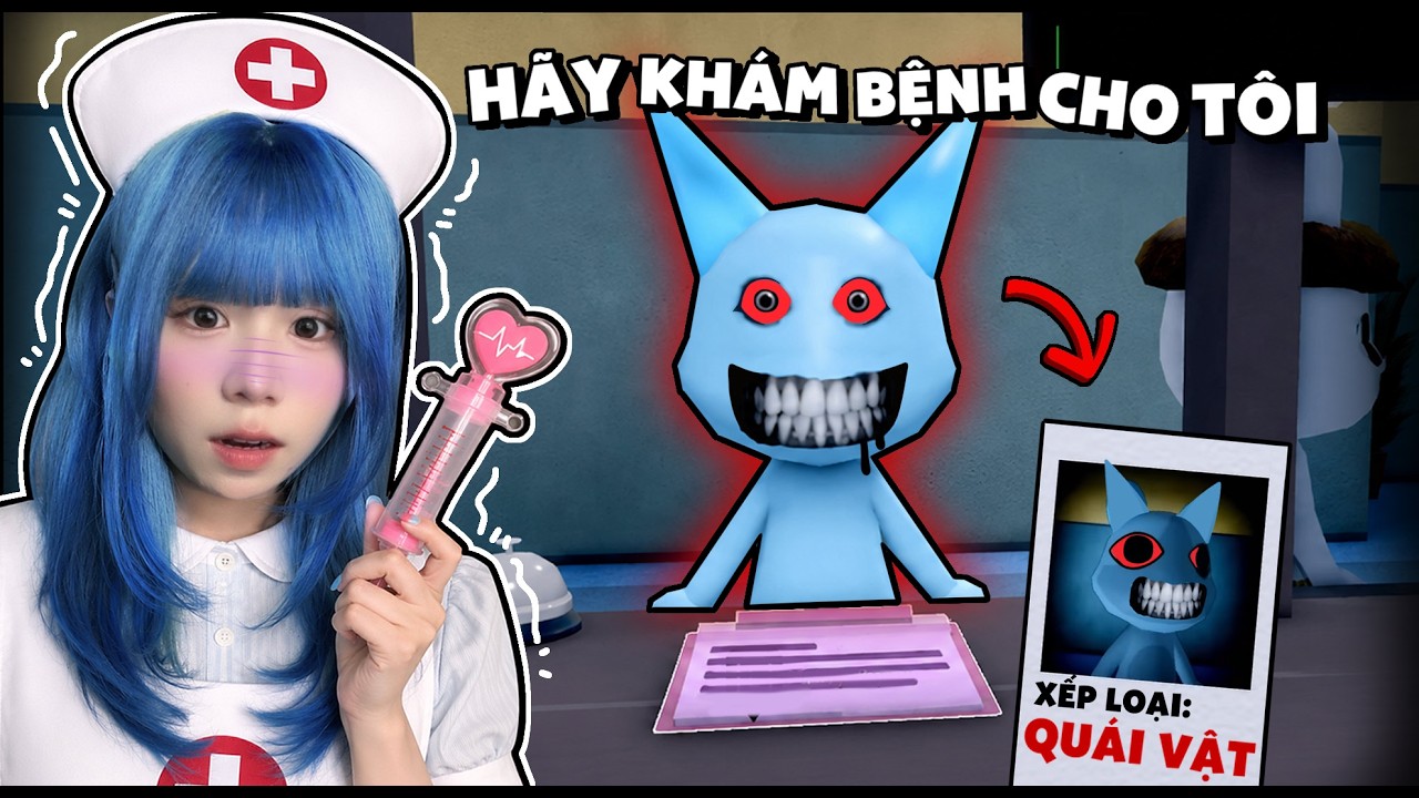 Simmy Làm BÁC SĨ Tại Bệnh Viện Thú Cưng kInH dỊ Roblox 😨❓