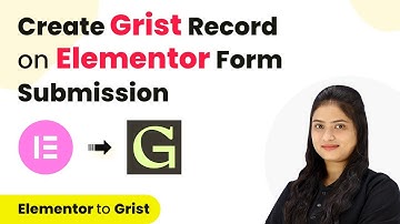 How to Create Grist Record on Elementor Form Submission | Elementor Form to Grist