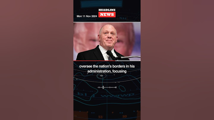 Trump Appoints Tom Homan for Tough Immigration Policies and Border Security Strategy