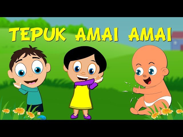 Tepuk amai amai belalang kupu kupu - Lagu Kanak - Kartun kanak-kanak class=