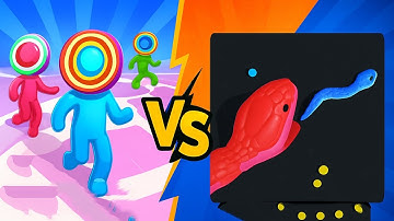 SNAKE CLASH IO VS LAYER MAN 3D | BEST COOL ASMR GAMES | ANDROID GAMES | IOS GAMES #gaming #new