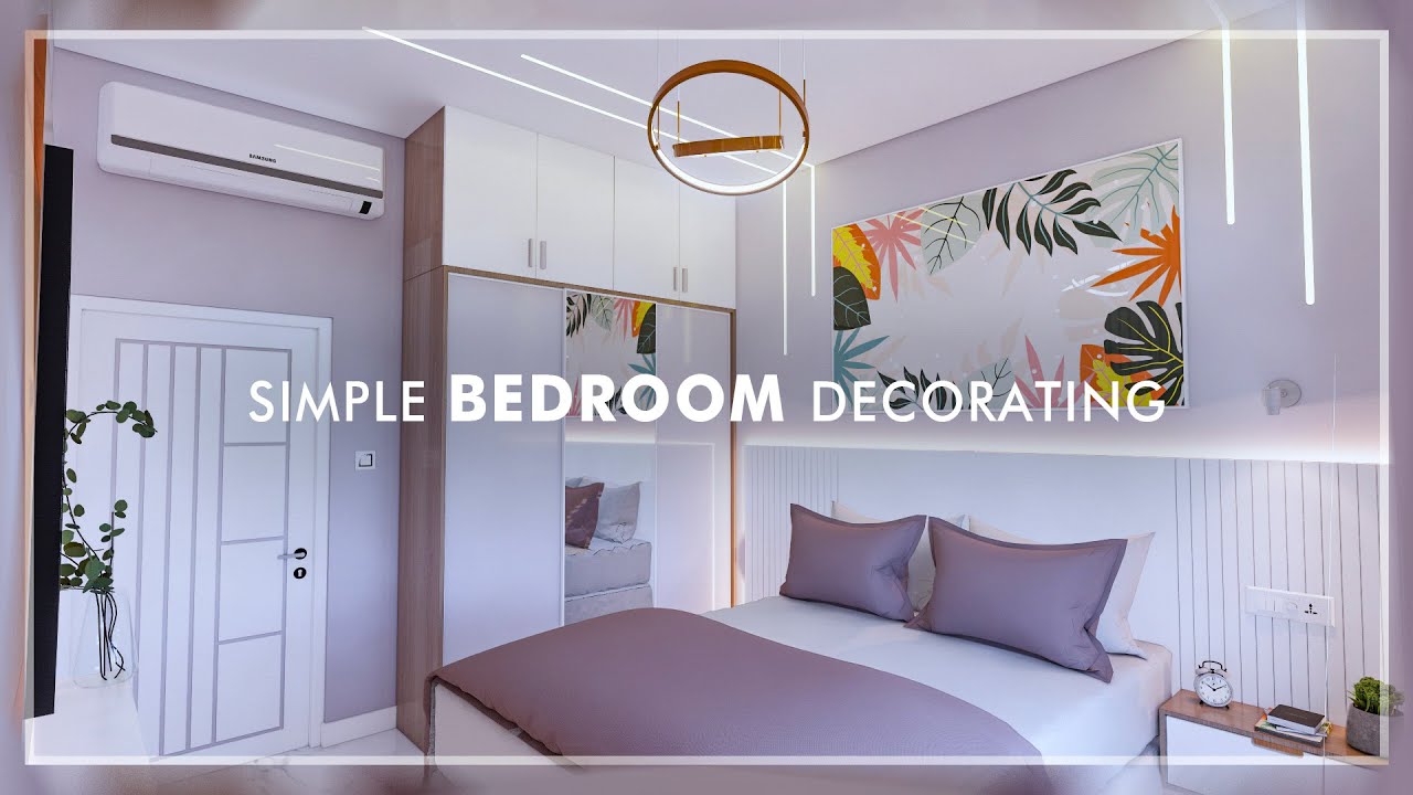 Simple Bedroom Decorating Ideas For Small Room || 20223 Modern Bedroom ...
