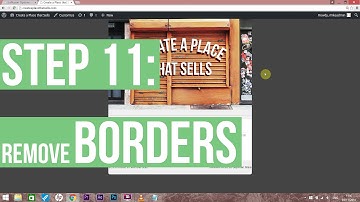 remove BORDERS (11/22 website tutorial 2016)