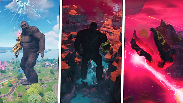 Evolution of Kong in Fortnite Storyline