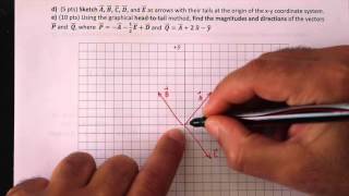 Vector Table -- a problem about vectors