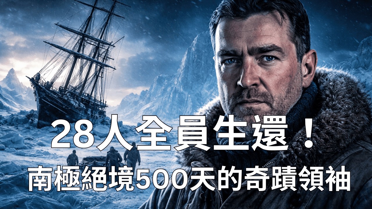 EP244 哈佛商學院MBA必修的領導力課：一百年前的南極探險家教我們的事 | 28人全員生還！南極絕境500天的奇蹟領袖
