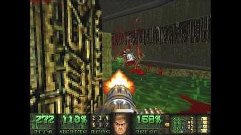 Doom 2 Speed of Doom Level 4 RM Max with Brutal Doom (Commentary)