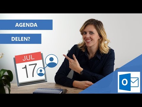 Agenda delen in Outlook