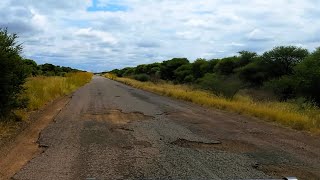 South Africa Today | Big potholes in the road between Mokappa and Thabazimbi