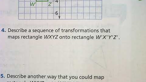 6.4 Sequence of Transformations Part 1