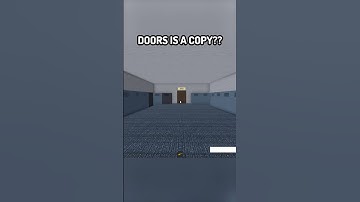 ROBLOX DOORS Copied Other Game...