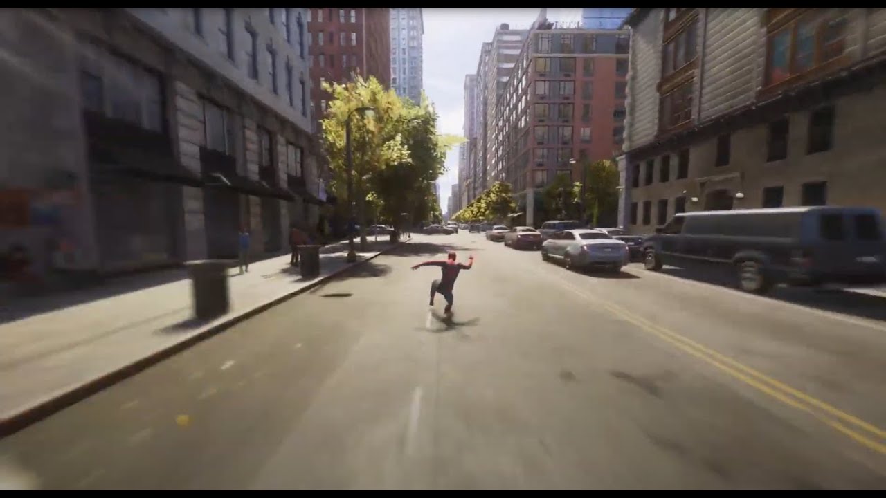 Sam Raimi Camera Rig Viewing Tobey Maguire's Zero Assist Swinging Through the Lens of Sam ...