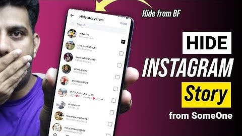 How to Hide Instagram Story from Someone